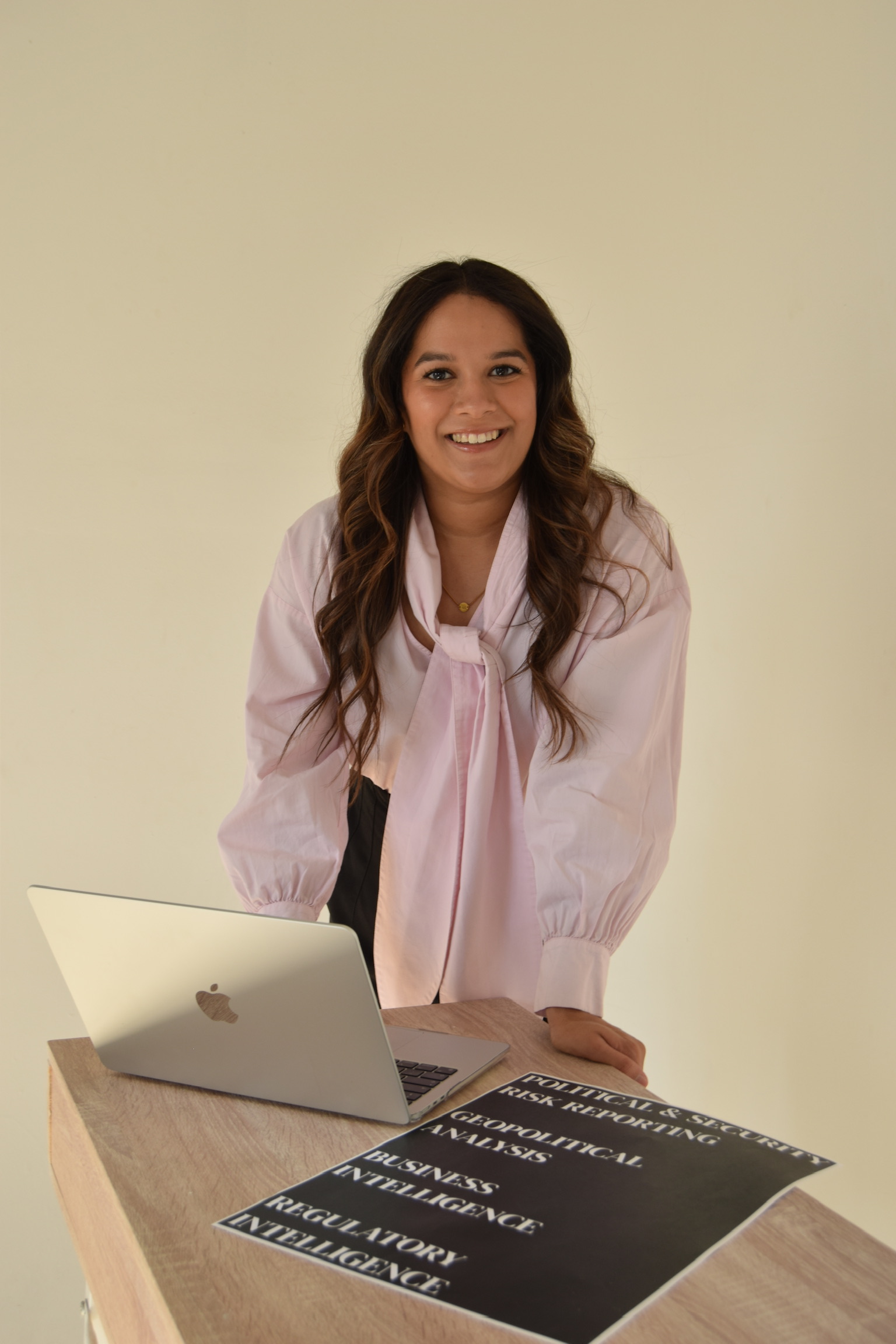 Aaliyah smiling at the camera